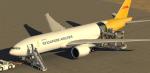 FSX and P3D Boeing 777F Singapore Airlines Cargo opf DHL package